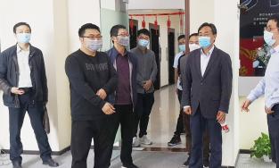 重庆市科技局局长许洪斌一行到我司参观调研